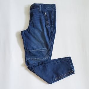 Moto Zipper Jeggings
